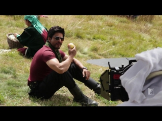 making of the song - jiya re jab tak hai jaan shah rukh khan anushka sharma big ass milf