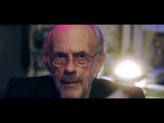 christopher lloyd meets dr emmett l. brown - back to the future the musical