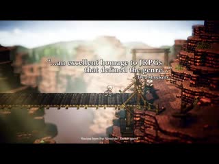 octopath traveler — pc trailer