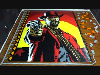 red dead redemption 2 (in 29,375 dominoes)