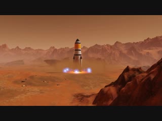 surviving mars space race announcement trailer