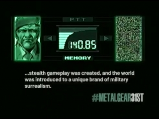 metal gear solid 31st anniversary